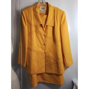 Stella and Louise For KB 2 Pcs Women Suit Yellow  Size 20 Lined
